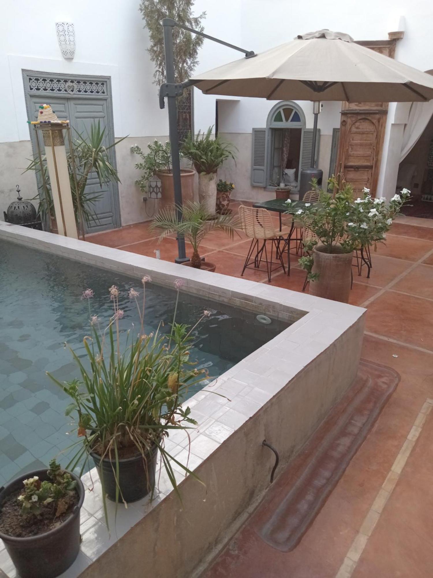 Riad Le Jardin De Mina Marrakesh Eksteriør billede