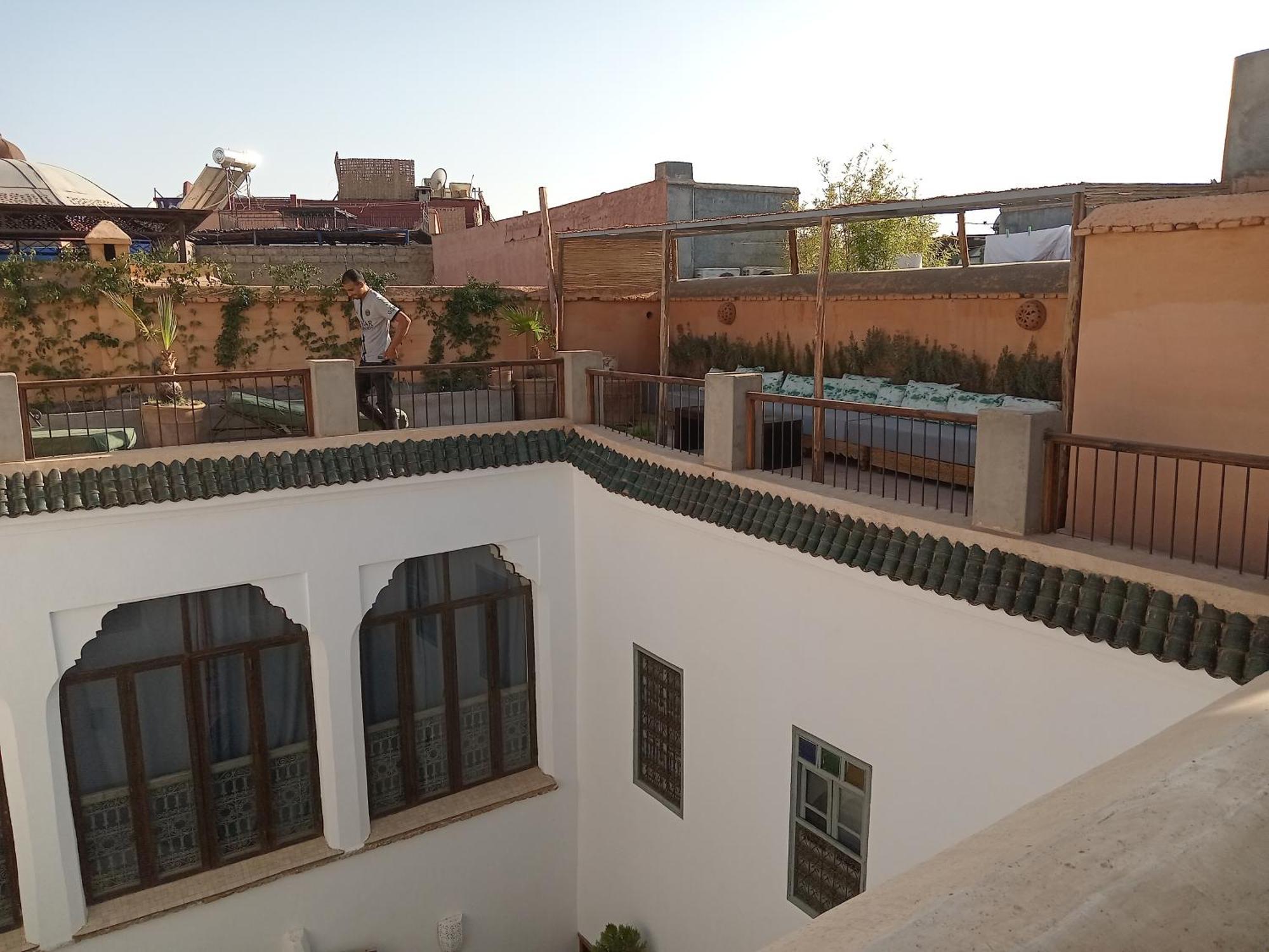 Riad Le Jardin De Mina Marrakesh Eksteriør billede